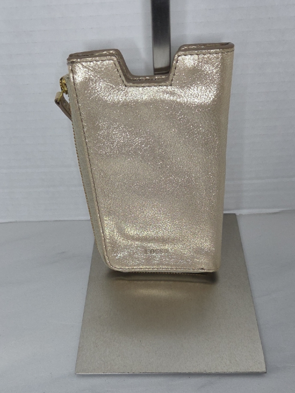 Fossil Metallic Gold Phone Wallet